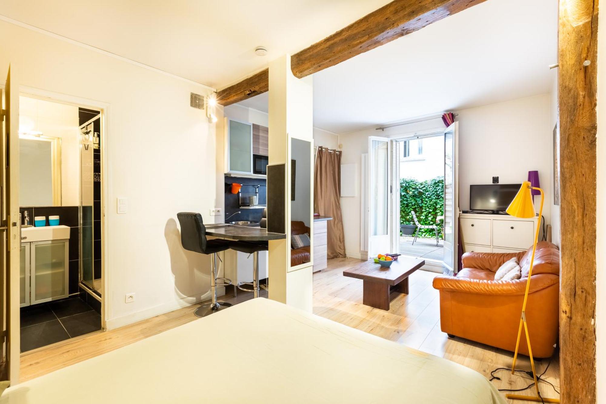 Studio Montonnerre Avec Terrasse Proche Necker Et Montparnasse Parijs Buitenkant foto